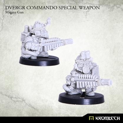 Kromlech Miniatures: Dvergr Commando Special Weapon- Magma Gun 