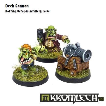 Kromlech Miniatures: Goblin Pirates Deck Cannon 