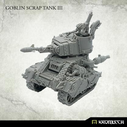 Kromlech Miniatures: Goblin Scrap Tank III 
