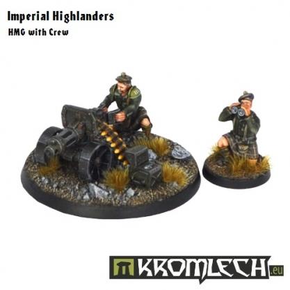 Kromlech Miniatures: Imperial Highlanders HMG 
