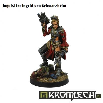 Kromlech Miniatures: Inquisitor Ingrid von Schwarzheim 