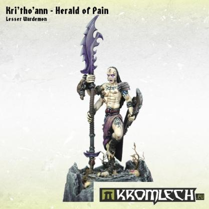 Kromlech Miniatures: Krithoann - Herald of Pain 