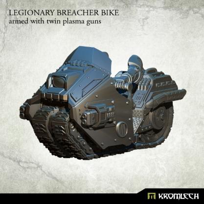Kromlech Miniatures: Legionary Breacher Bike (armed with twin plasma gun) 