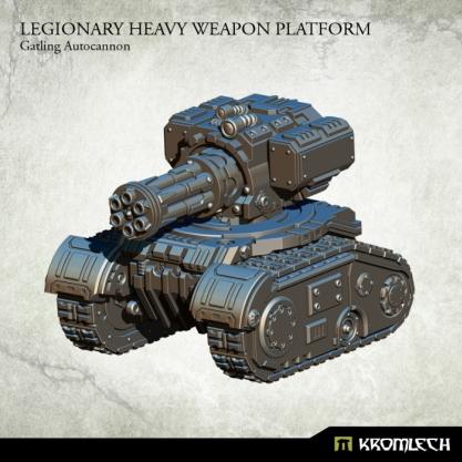Kromlech Miniatures: Legionary- Heavy Weapon Platform: Gatling Autocannon 