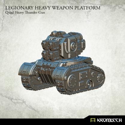 Kromlech Miniatures: Legionary- Heavy Weapon Platform: Quad Heavy Thunder Gun 