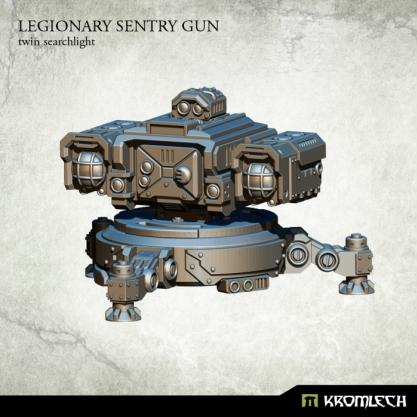 Kromlech Miniatures: Legionary- Heavy Weapon Platform: Twin Searchlight 
