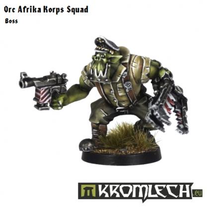 Kromlech Miniatures: Orc Afrika Korps Squad Leader 