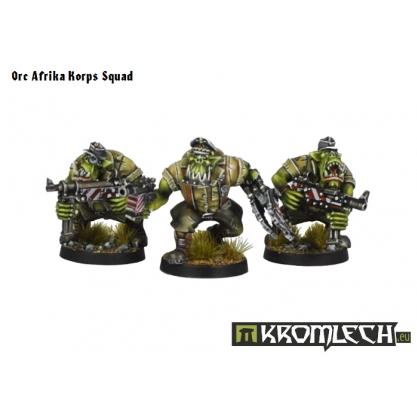 Kromlech Miniatures: Orc Afrika Korps Squad 