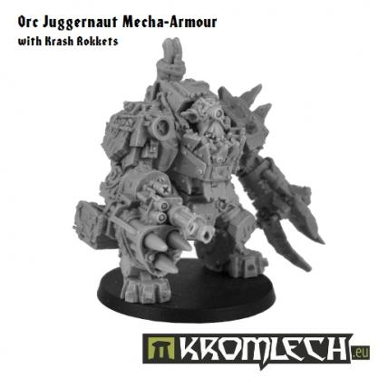 Kromlech Miniatures: Orc Juggernaut with Krush Rokkets 