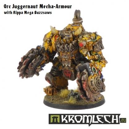 Kromlech Miniatures: Orc Juggernaut with Rippa Buzzsaws 