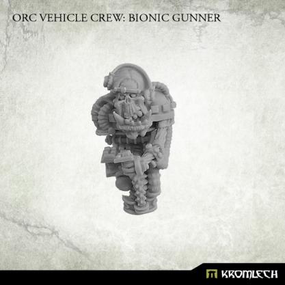 Kromlech Miniatures: Orc Vehicle Crew Bionic Gunner 