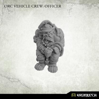 Kromlech Miniatures: Orc Vehicle Crew Officer 