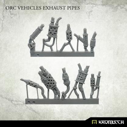 Kromlech Miniatures: Orc Vehicles Exhaust Pipes 