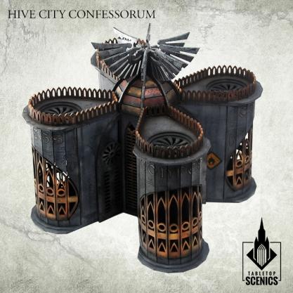 Kromlech Tabletop Scenics: Hive City Confessorum 