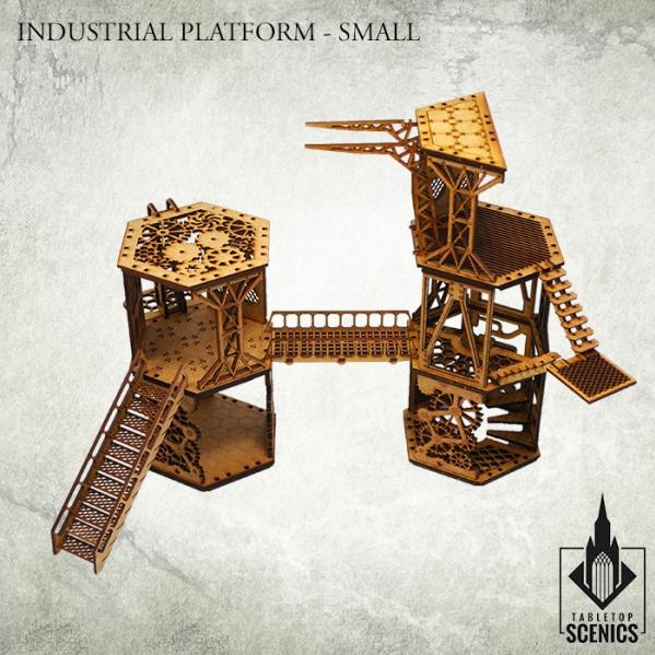 Kromlech Tabletop Scenics: Industrial Platform - Small 