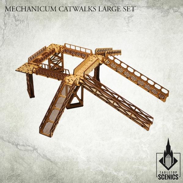 Kromlech Tabletop Scenics: Mechanicum Catwalks - Large Set 