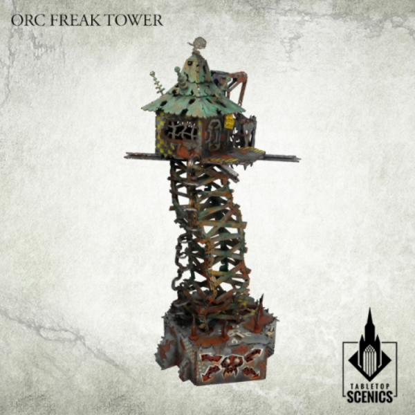 Kromlech Tabletop Scenics: Orc Freak Tower 