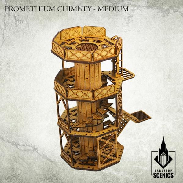 Kromlech Tabletop Scenics: Promethium Chimney - Medium 