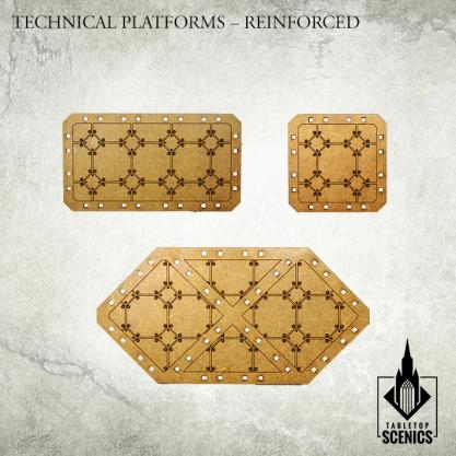 Kromlech Tabletop Scenics: Technical Platforms - Reinforced 