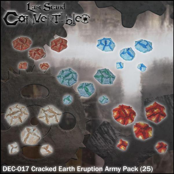 Last Stand Convertibles Bitz: Cracked Earth Eruption Army Pack (25) 