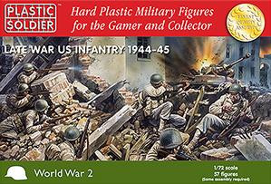 Plastic Soldier Company: 1/72 American: Late War US Infantry 1944-45 