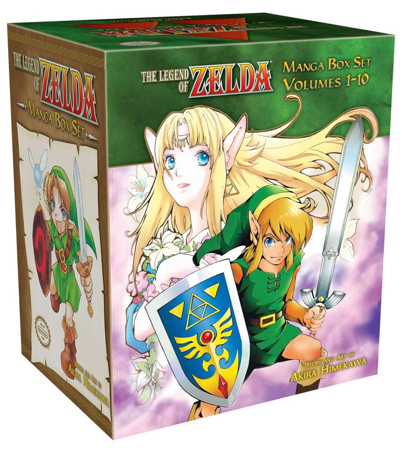 Legend of Zelda: Manga Box Set Volumes 1-10 (DAMAGED) 