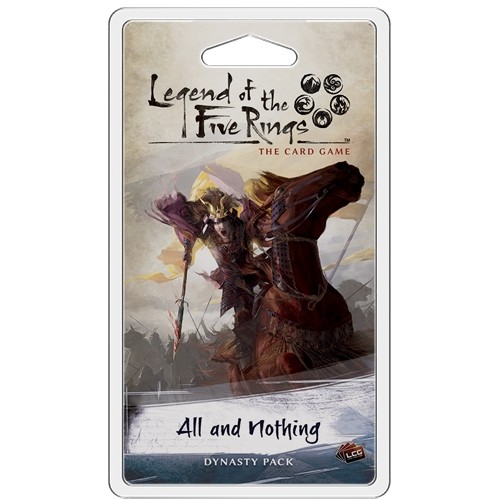 Legend of the Five Rings The Card Game: All & Nothing Dynasty Pack 
