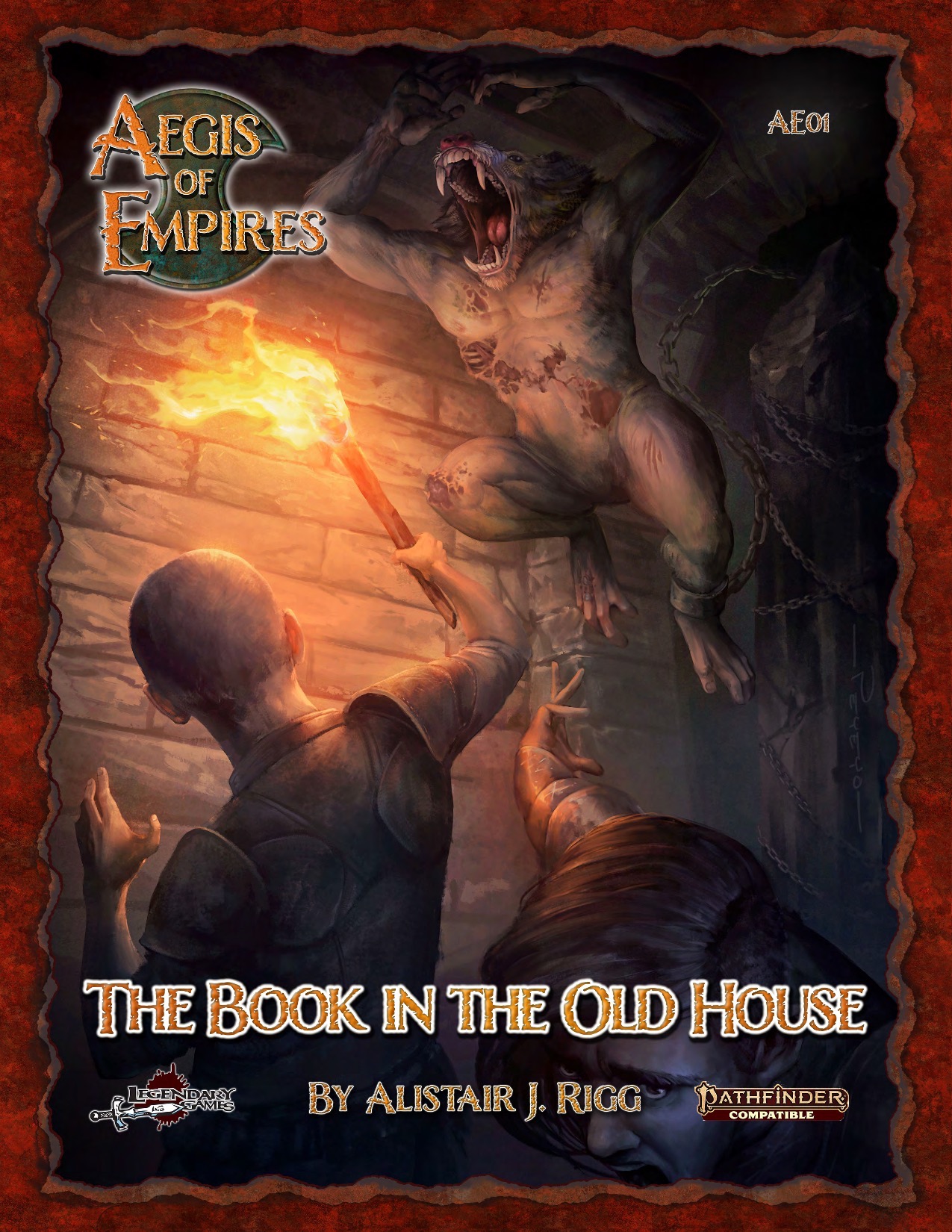 Legendary Games: Aegis of Empires: The Book in the Old House (PF2E) 