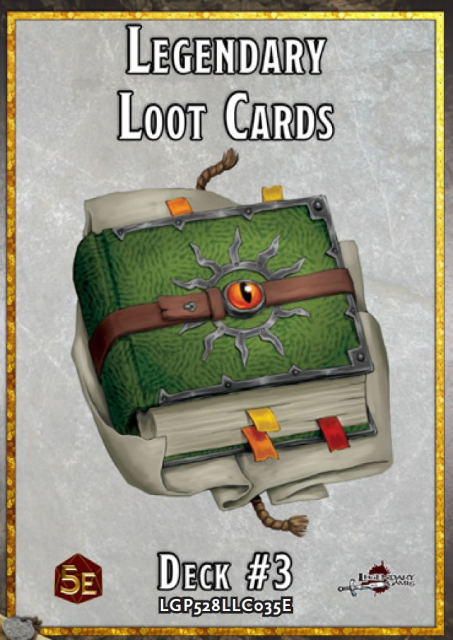 Legendary Loot Cards #3 (5e)   