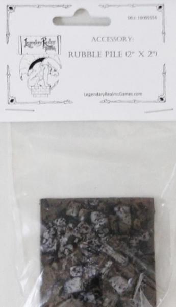 Legendary Realms Terrain: Rubble Pile (2x2) 