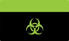 Legion: Play Mat: Iconic Biohazard 