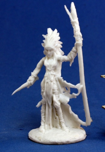 Reaper: Dark Heaven Bones: Liela, Dark Elf Wizard 