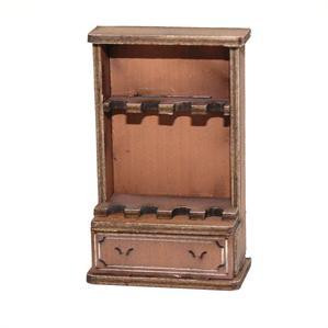 4Ground Miniatures: 28mm Furniture: Light Wood Gun Cabinet