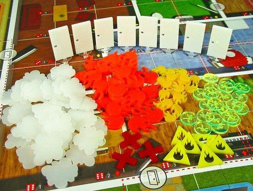 Litko: Flash Point- Upgrade Set for Flash Point Fire Rescue Tokens (128) 