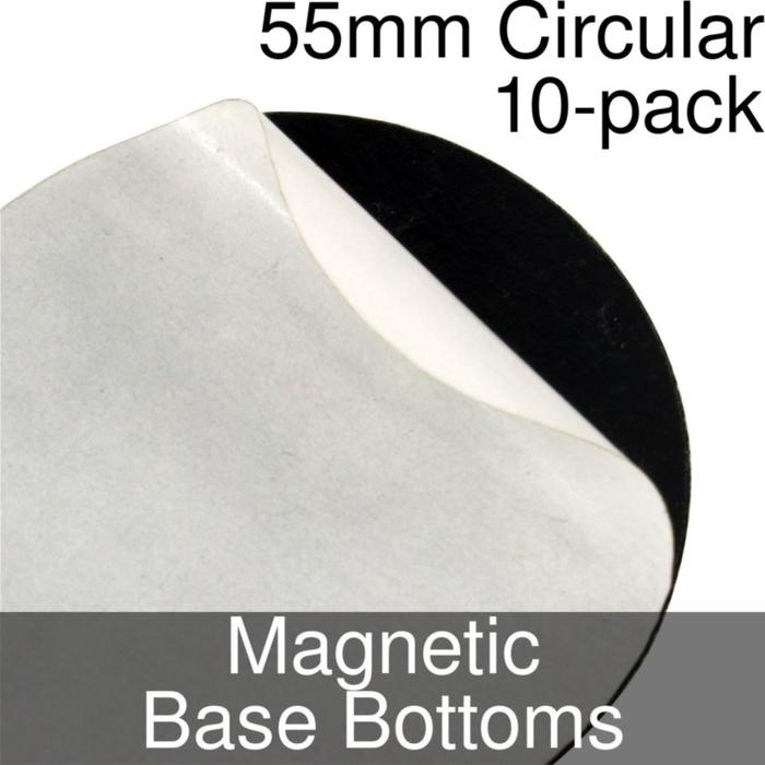 Litko: Magnetic Base Bottoms: Circular 55mm (10) 