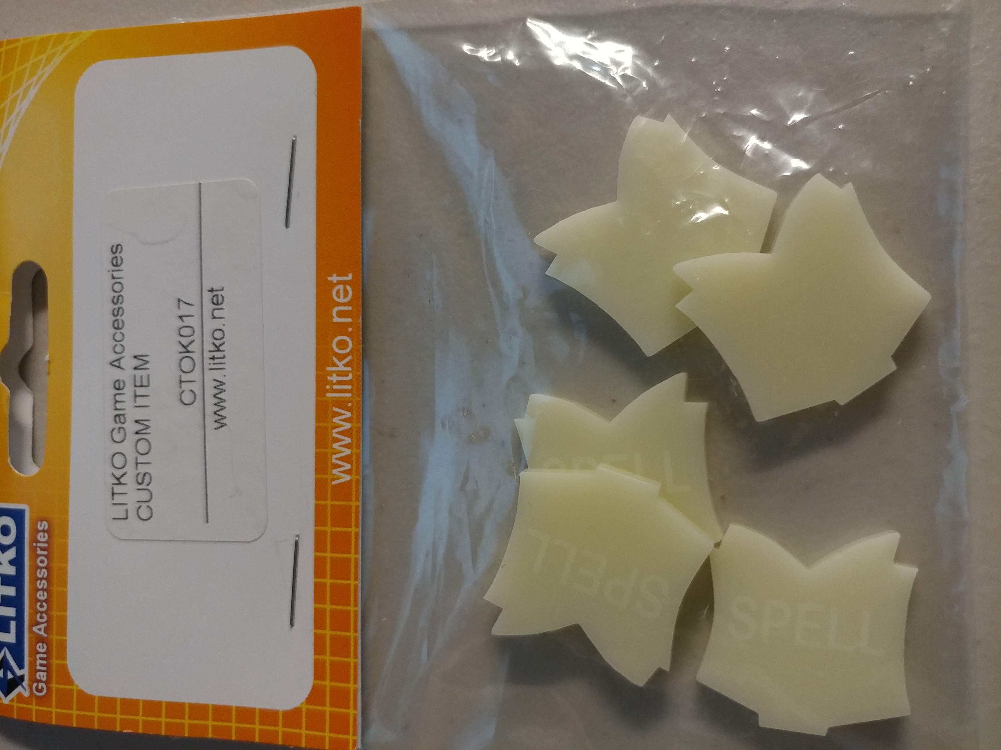 Litko: Spell Tokens White (5) 
