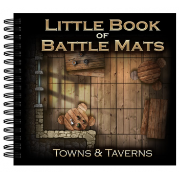 Little Book of Battle Mats: Towns and Taverns 