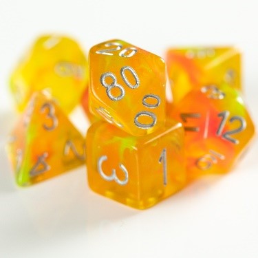 Little Dragon: Dragon Dice (11 Piece Set) - TERRA DRAGON 