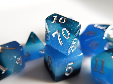 Little Dragon: Elemental Dice - Deep Ocean 