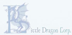 Little Dragon: Glow in the Dark Dice: Original Dice 