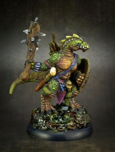 Reaper: Dark Heaven Bones: Lizardman Warrior 