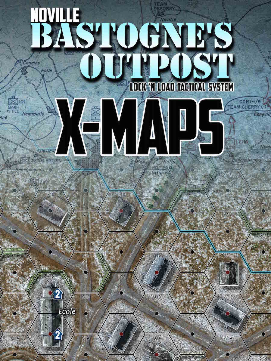 Lock ‘n Load Tactical System: Noville -Bastognes Outpost X-Maps 