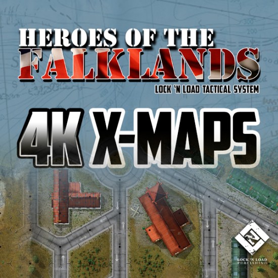Lock ‘n Load Tactical System: Heroes of the Falklands 4K X-Maps 
