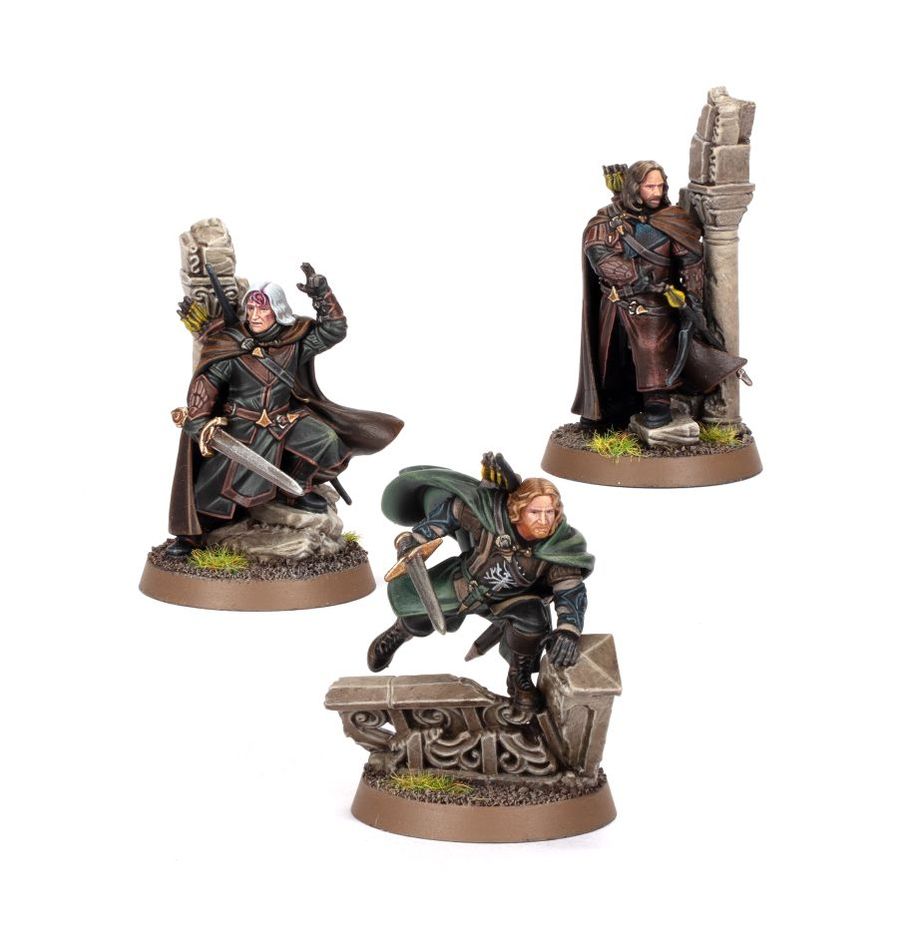 Lord Of The Rings: Faramir Madril and Damrod Rangers of Ithilien 