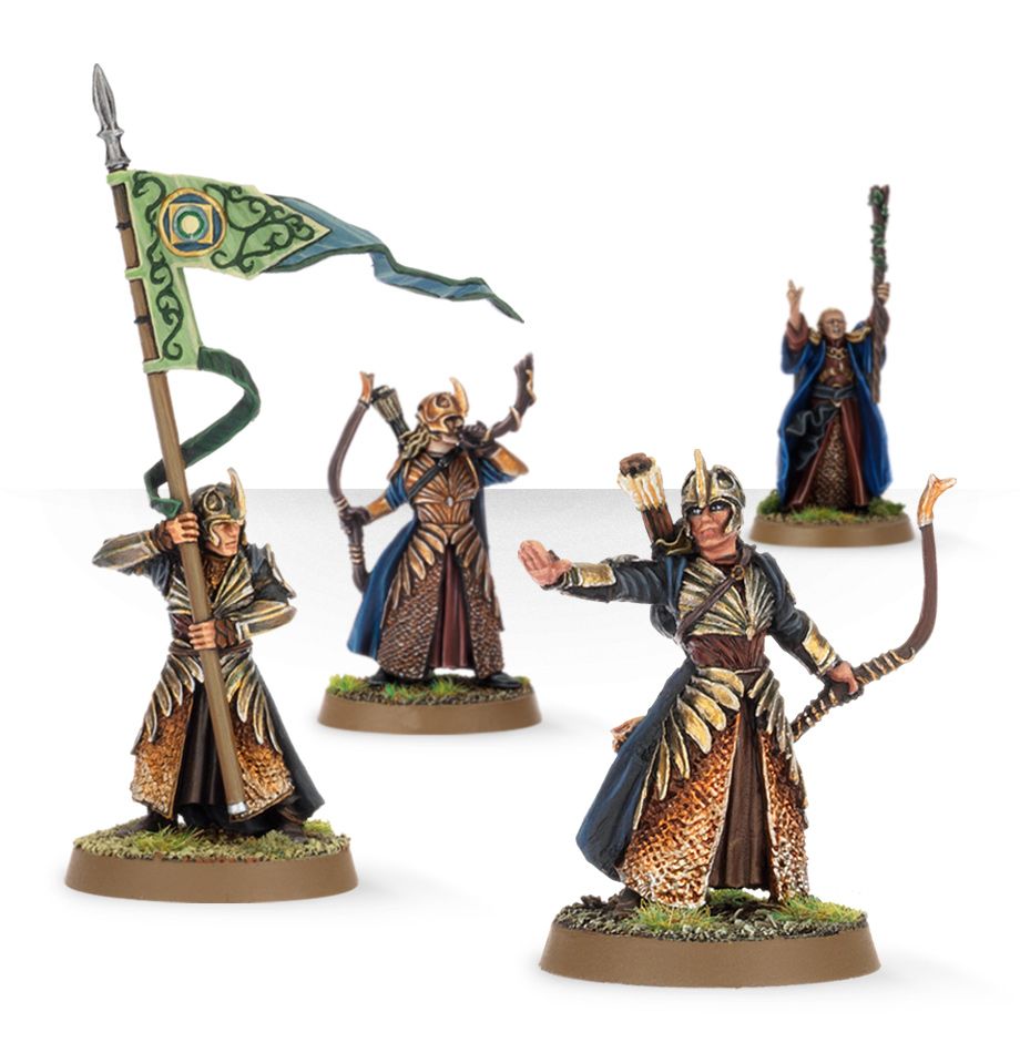 Lord Of The Rings: Galadhrim Commanders 
