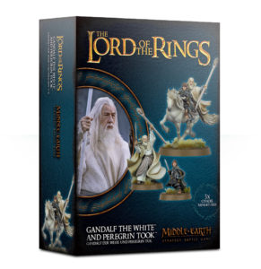 The Lord Of The Rings: Middle-Earth Battle Strategy Game: Gandalf the White and Peregrin Took  