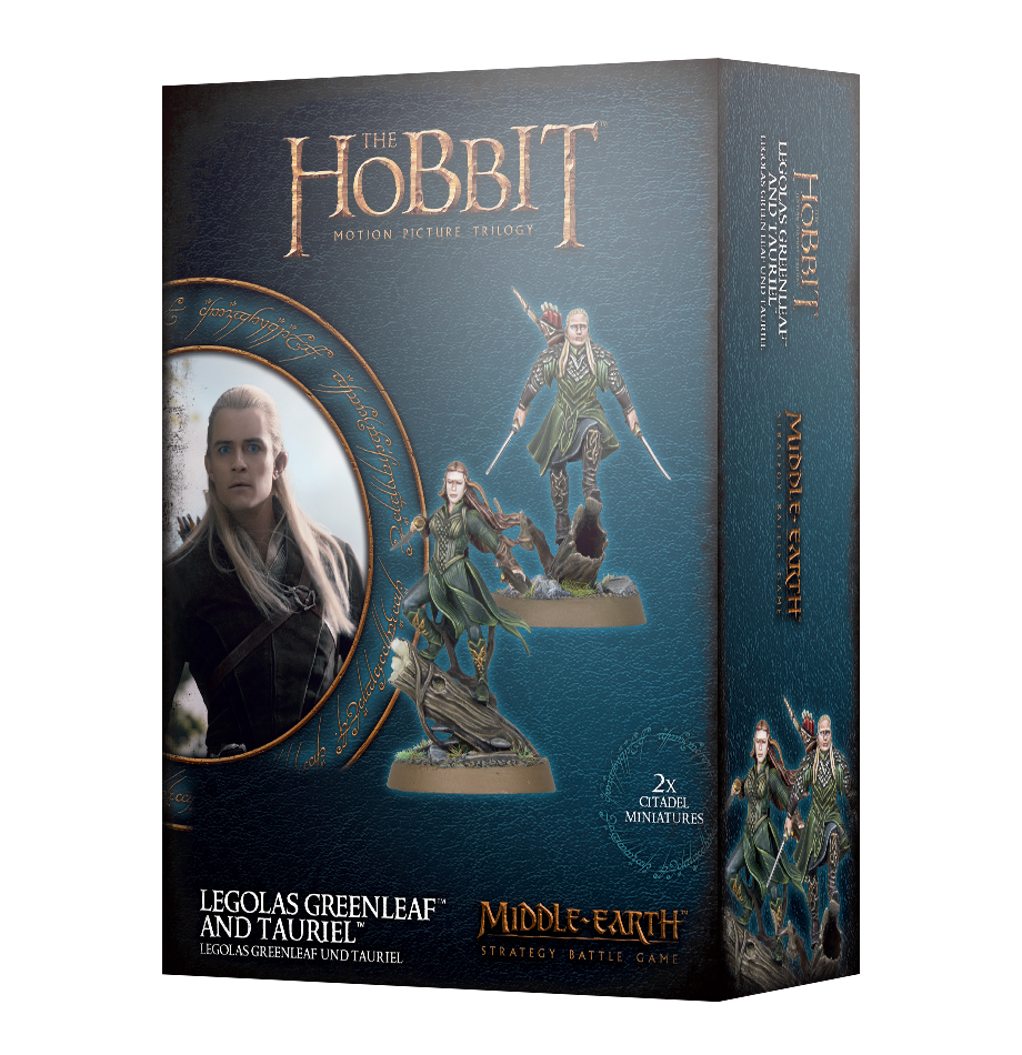 The Hobbit Strategy Battle Game: Legolas Greenleaf and Tauriel  