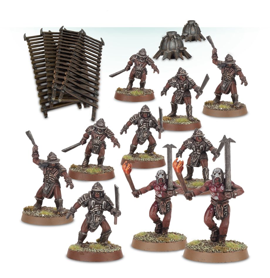 Lord Of The Rings: Uruk-hai Siege Troops 