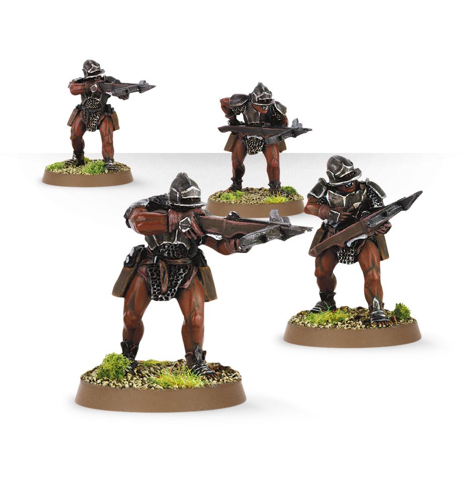 Lord Of The Rings: Uruk-hai with Crossbows 