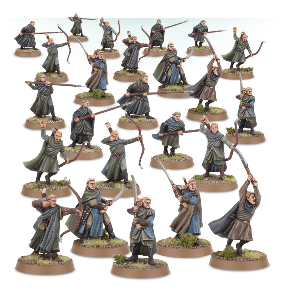 Lord Of The Rings: Wood Elf Warriors 